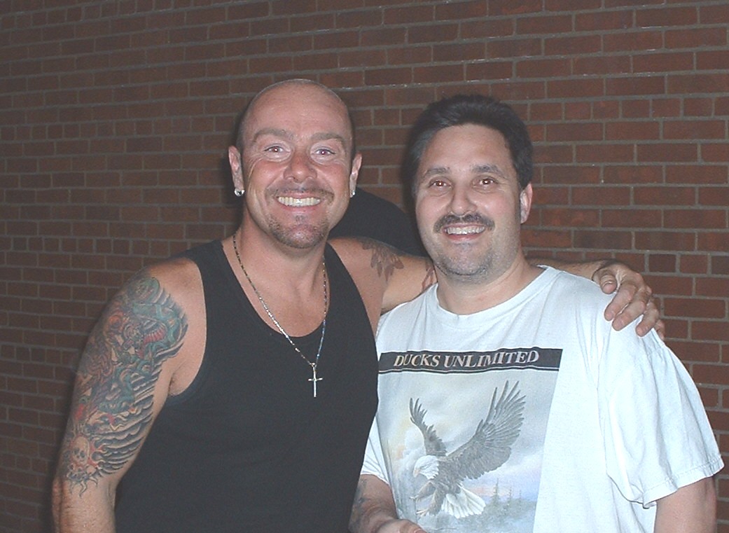 Jason Bonham and I.