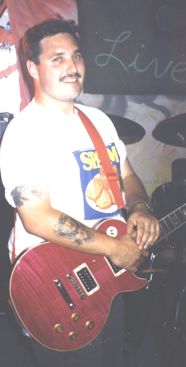 Nice Les Paul Classic.  This was taken after a headlining festival show in Cleveland a few years back. Nice Les Paul, did I say that already?